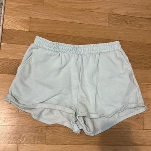 Teal Forver 21 Shorts